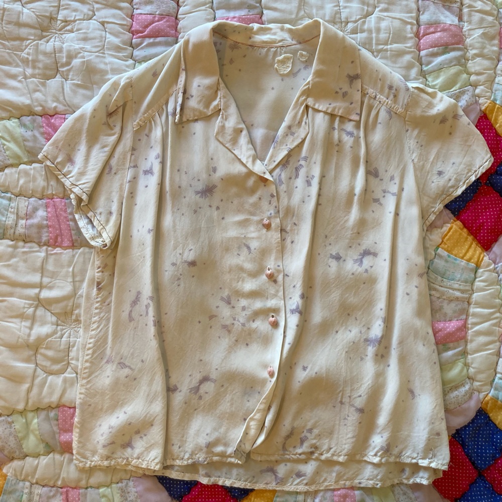 Vintage blouse size small